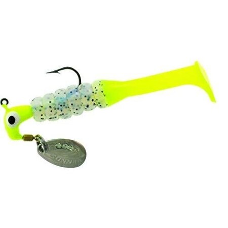 Road Runner Slabalicious 18 ChrChr Shiner W Spare Body 11 1 Rig Bait, 1 Body Pk 703-012